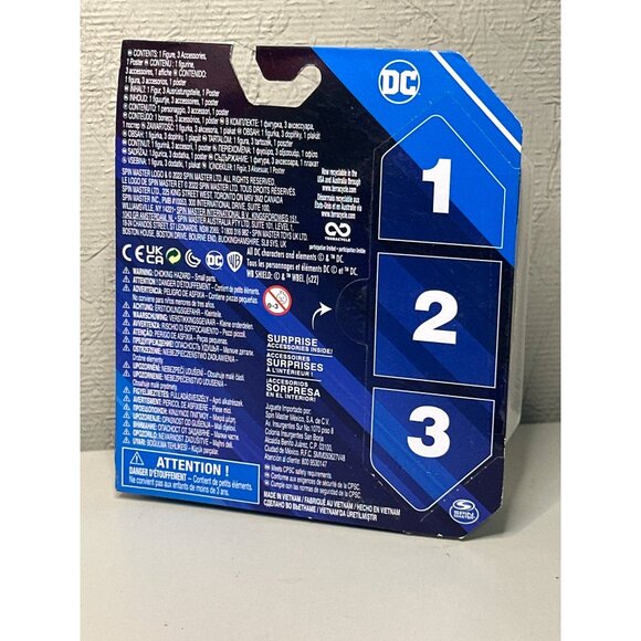 Wonder Woman DC Comics 3" Gold Action Figure With 3 Surprise Accessories - Picture 3 of 3